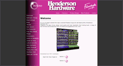 Desktop Screenshot of hendersonltd.co.uk